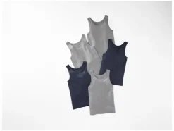 Camisetas interiores infantiles, 5 unidades.