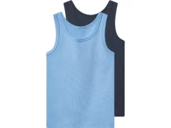 Camisetas interiores infantiles, 2 unidades.