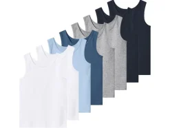 Camisetas interiores infantiles, 8 unidades.