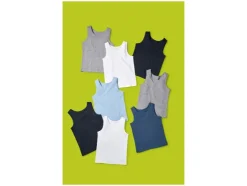 Camisetas interiores infantiles, 8 unidades.