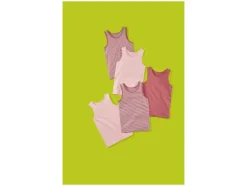 Camisetas interiores infantiles, 5 unidades.