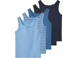 Camisetas interiores infantiles, 5 unidades.