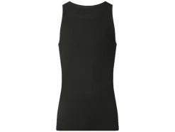 Camisetas sin mangas de canalé doble para hombre, 2 unidades.