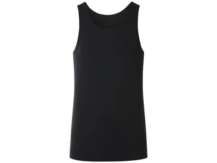 Camisetas sin mangas de canalé fino para hombre, 3 unidades.