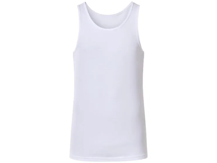 Camisetas sin mangas de canalé fino para hombre, 3 unidades.