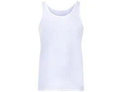 Camisetas sin mangas para hombre, 3 unidades, en canalé fino.