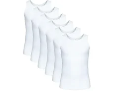 Camisetas sin mangas para hombre, 6 unidades.