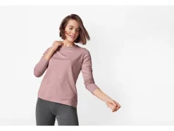 Camiseta térmica de manga larga para mujer
