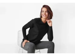 Camiseta térmica de manga larga para mujer