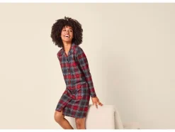 Camisón de franela para mujer