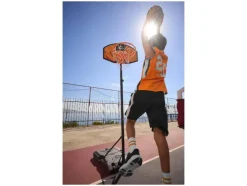 Canasta de baloncesto incl. balón de baloncesto talla 3.