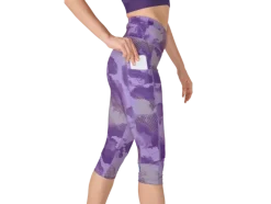 Capri funcional de mujer, con bolsillo para el móvil.