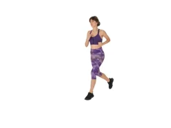 Capri funcional de mujer, con bolsillo para el móvil.