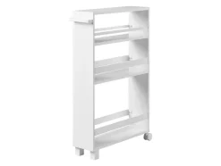 Carro camarera para cocina, con ruedas.