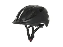 Casco de bicicleta con luz trasera