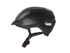 Casco de bicicleta con luz trasera