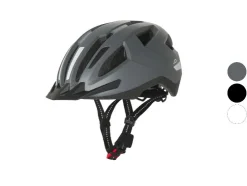 Casco de bicicleta con luz trasera