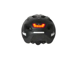 Casco de bicicleta con luz trasera