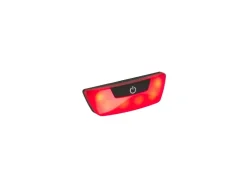 Casco de bicicleta con luz trasera