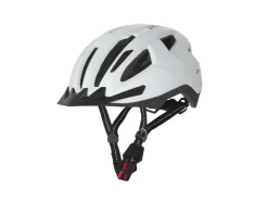 Casco de bicicleta con luz trasera