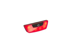 Casco de bicicleta con luz trasera
