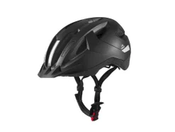 Casco de bicicleta con luz trasera