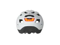 Casco de bicicleta con luz trasera