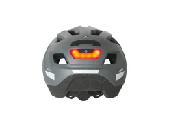 Casco de bicicleta con luz trasera