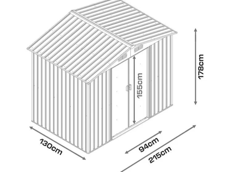 Caseta de jardín M.