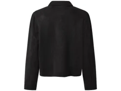 Cazadora bomber de terciopelo para mujer