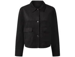 Cazadora bomber de terciopelo para mujer