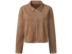 Cazadora bomber de terciopelo para mujer