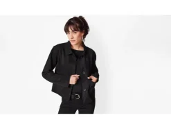 Cazadora bomber de terciopelo para mujer