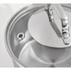Cazo de acero inoxidable prémium, Ø 16 cm.