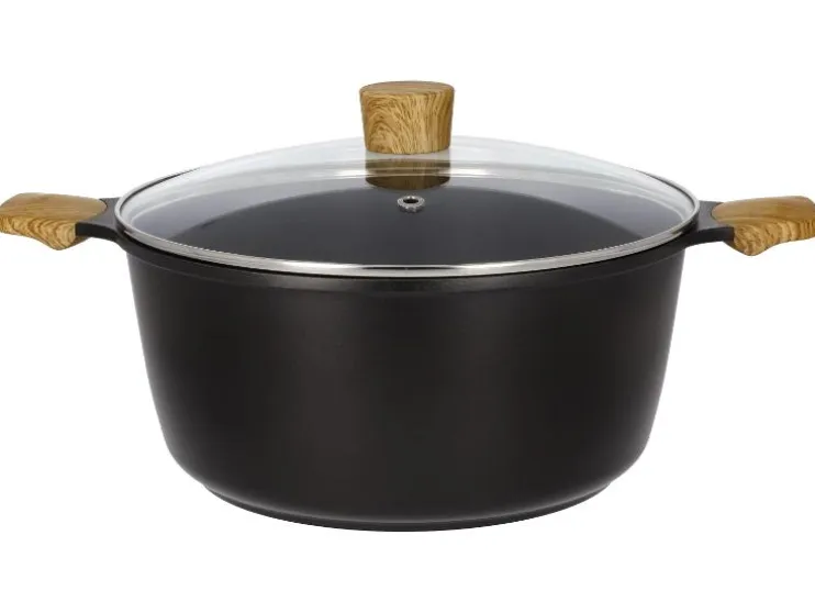 Cazuela de aluminio fundido, Ø 28.