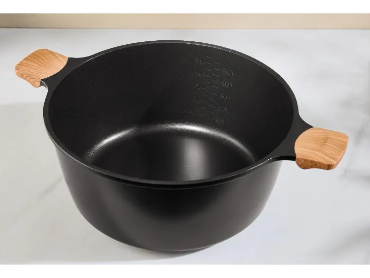 Cazuela de aluminio fundido, Ø 28.