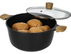 Cazuela de aluminio fundido, Ø 28.