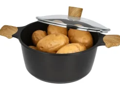 Cazuela de aluminio fundido, Ø 24 cm.