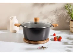 Cazuela de aluminio fundido, Ø 24 cm.