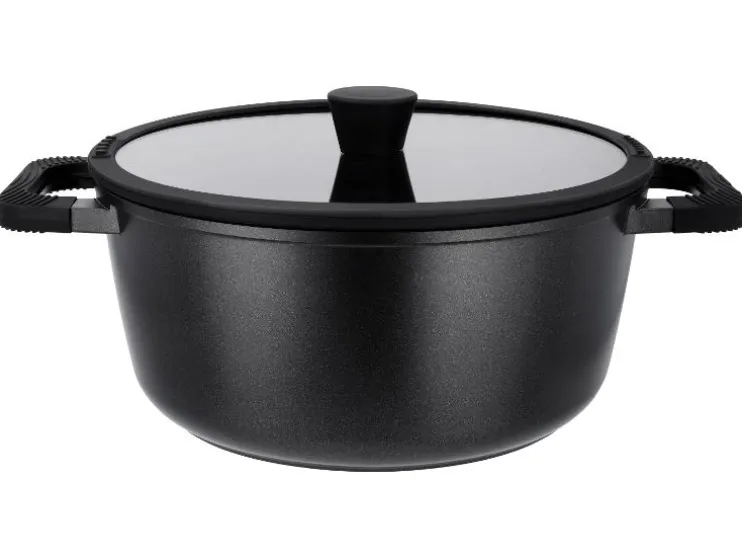 Cazuela de aluminio fundido, Ø 28 cm.