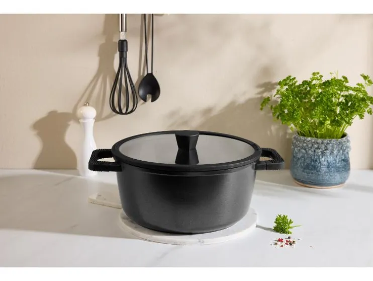 Cazuela de aluminio fundido, Ø 28 cm.