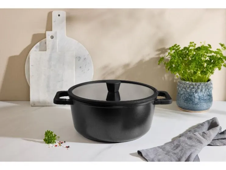 Cazuela de aluminio fundido, Ø 28 cm.