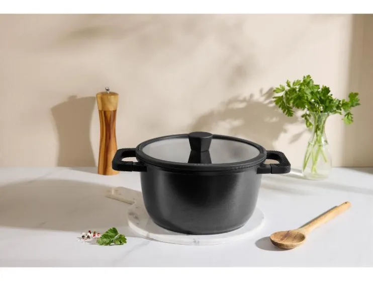 Cazuela de aluminio fundido, Ø 24 cm.