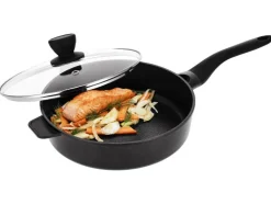 Cazuela de aluminio fundido con Tapa, Ø 28cm.