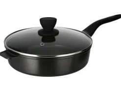 Cazuela de aluminio fundido con Tapa, Ø 28cm.