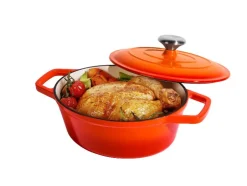 Cazuela de hierro fundido prémium, Ø 24 cm.