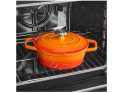 Cazuela de hierro fundido prémium, Ø 24 cm.