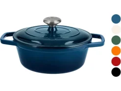 Cazuela de hierro fundido prémium, Ø 24 cm.
