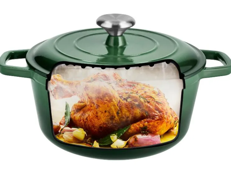 Cazuela de hierro fundido prémium, Ø 25 cm.