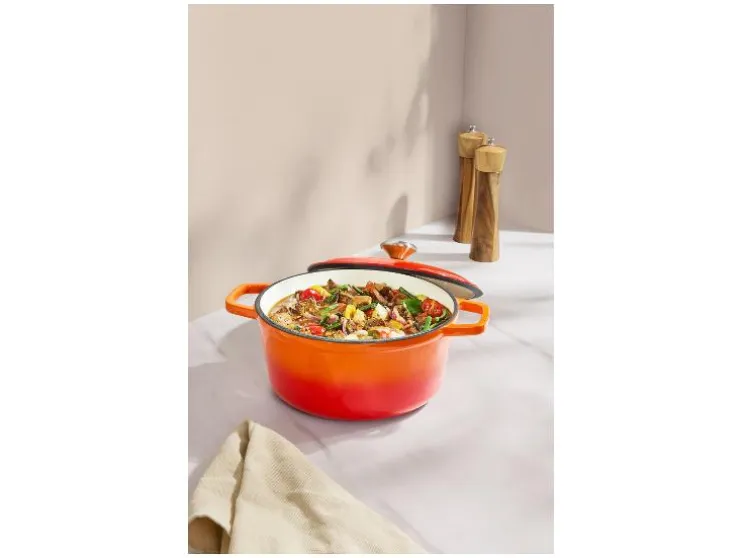 Cazuela de hierro fundido prémium, Ø 25 cm.